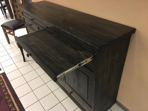 R347 Rustic Sideboard - Old Hippy Wood Products 2415-80 Ave, Edmonton, AB