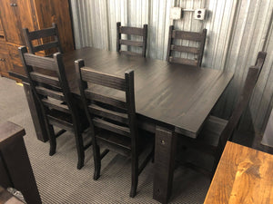 Super Table with 6 Chairs - Old Hippy Wood Products 2415-80 Ave, Edmonton, AB
