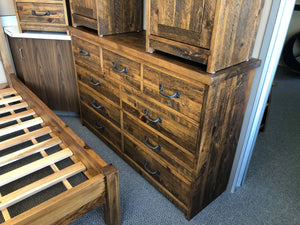 Rustic 9 Drawer Dresser - Old Hippy Wood Products 2415-80 Ave, Edmonton, AB