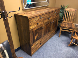 R347 Rustic Sideboard - Old Hippy Wood Products 2415-80 Ave, Edmonton, AB