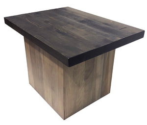 #R4150 - bloq end table - Old Hippy Wood Products 2415-80 Ave, Edmonton, AB