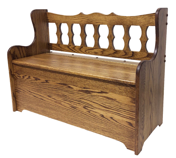 #100 Traditional Deacons Bench