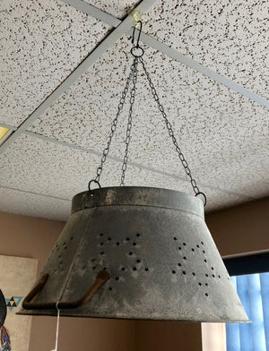 Grey Rustic Hanging Light Shade - Old Hippy Wood Products 2415-80 Ave, Edmonton, AB