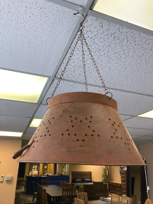 Rustic Hanging Light Shade - Old Hippy Wood Products 2415-80 Ave, Edmonton, AB