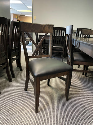 Product: 620B Modern X-Back Chair with Upholstered in Guinness Finish Regular $677 each