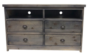113 TV Cabinet with 4 Drawers - Old Hippy Wood Products 2415-80 Ave, Edmonton, AB