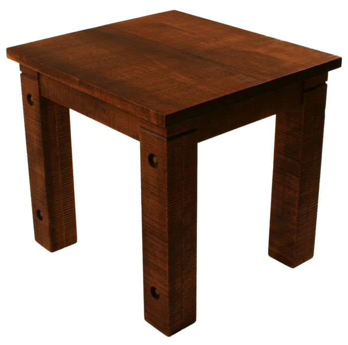 #R021B Rustic End Table