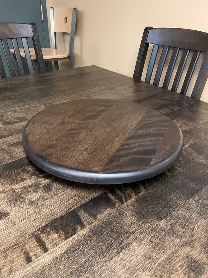 Product: 991B Smooth Birch 16" Lazy Susan in Guinness Finish Regular $168 each
