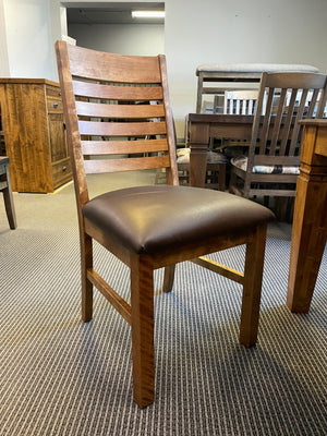 Product: 624B Modern Slat-Back Chair in Black Walnut Finish Regular $689 each