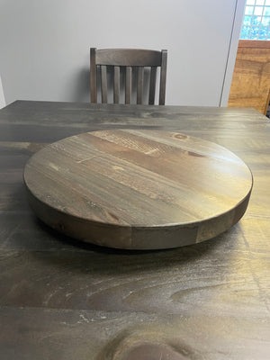 Product: R991P 16" Rustic Pine Lazy Susan in Ash Finish Regular $168 each