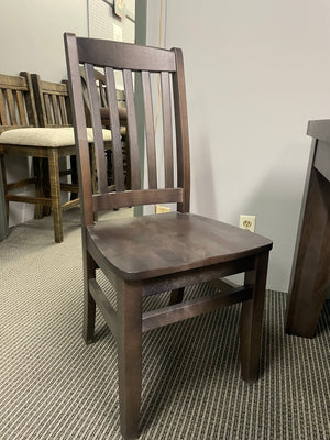 Product: 761B Scholar Chair with Saddled Wood Seat in Smoke Finish Regular $558 each