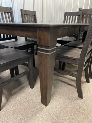 Product: D431B Smooth Birch Harvest Table in Guinness Finish Regular $4588 each