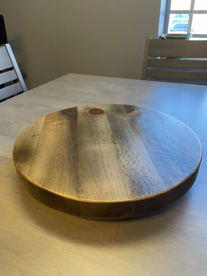 Rustic Pine R991P 16" Lazy Susan in Lowry Finish S-726