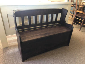 Product: 100B Deacons Bench in Midnight Finish S-213 Regular $2007 each