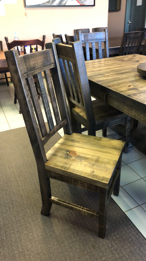 Product: R750 Rustic Slat-Back Chair in Lowry Finish Regular $773 each