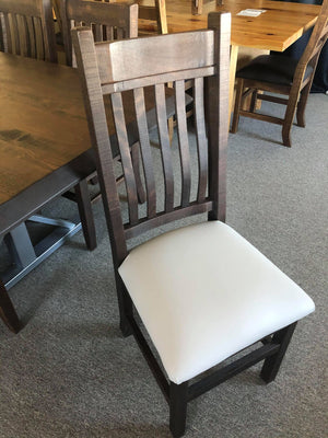 Product: Upholstered R749 Rustic Bent-Back Chair in Scotch Finish Regular $843 each