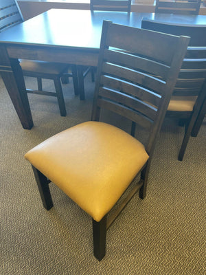 Product: 624B Modern Slat-Back Chair in Ebony Finish Regular $689 each