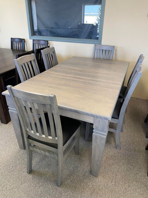 Product: 449B 5/4 Smooth Birch Table in Stone Grey Finish Regular $5300 each
