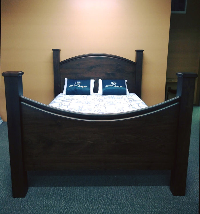Product: 287P Pine Shaker Queen Bed in Bourbon Finish Regular $5229