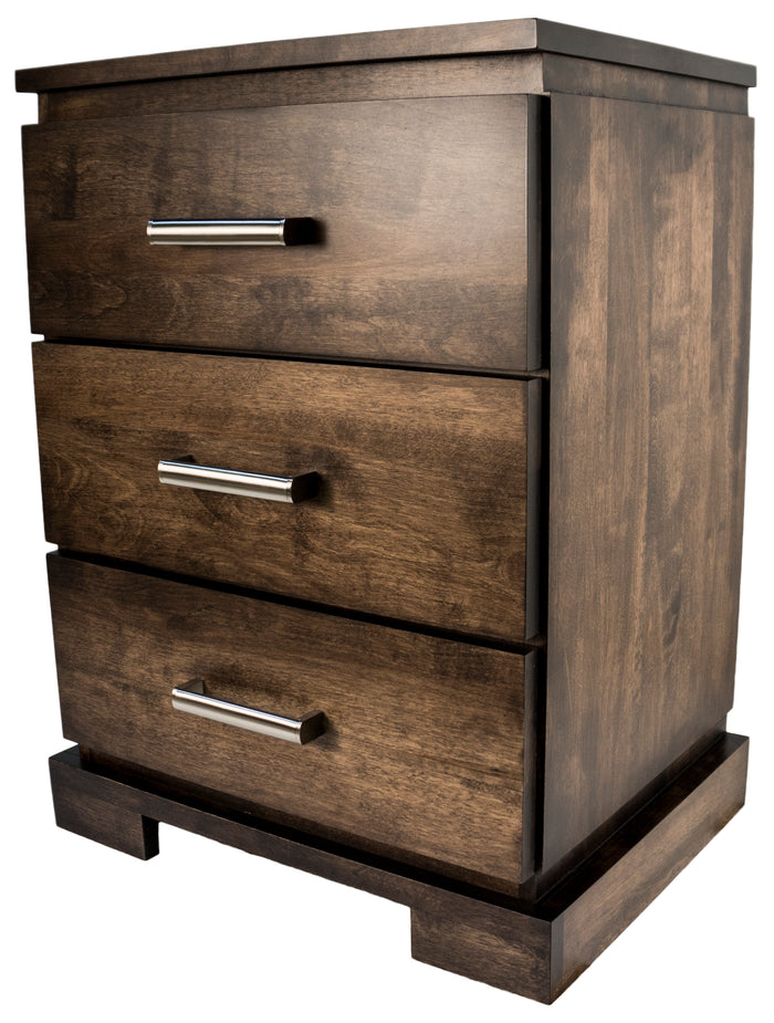 D163 3-Drawer Night Stand