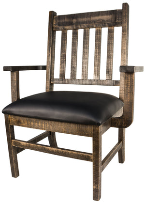 RG758 Rustic Grand Chair - Old Hippy Wood Products 2415-80 Ave, Edmonton, AB