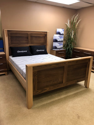 Product: L243W Walnut Queen Bed in Natural Finish Regular $8665