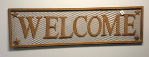 Rustic Welcome Sign - Old Hippy Wood Products 2415-80 Ave, Edmonton, AB