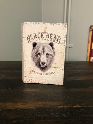 Bear, Deer, Moose Decorative Storage Books - Old Hippy Wood Products 2415-80 Ave, Edmonton, AB