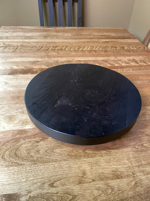 Product: R991P 16" Rustic Pine Lazy Susan in Guinness Finish Regular $168 each