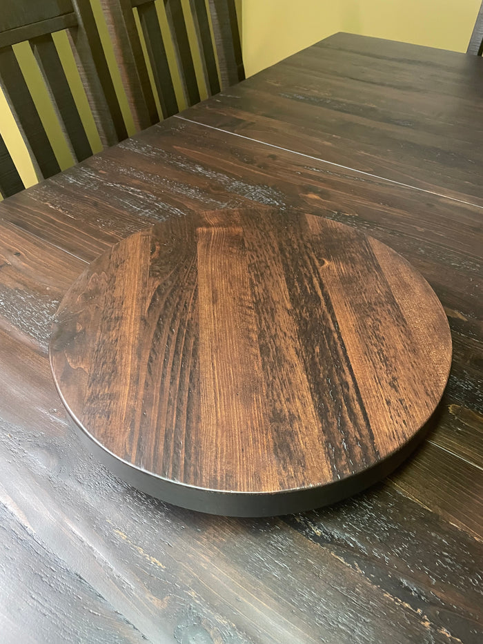 Product: R991P 16" Rustic Pine Lazy Susan in Bourbon Finish Regular $168 each