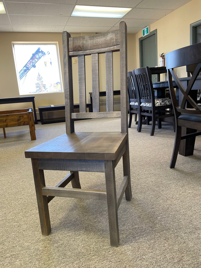 Product: R750B Rustic Birch Slat Back Chairs in Ash Finish Regular $811 each