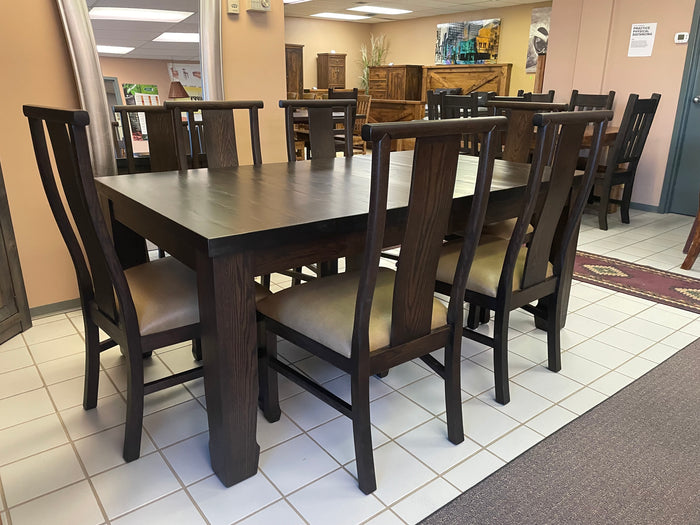 Product: R449P Rustic Pine Table in Guinness Finish Regular $4731 each