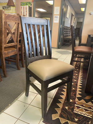 Product: 761B Scholar Chair with Upholstered Seat in Ebony Finish Regular $640 each