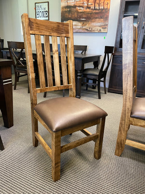 Product: 740M Yukon Chair w/ Upholstered Seat in Black Walnut Finish Regular $691 each