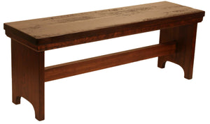 Rustic Oak Bench - Old Hippy Wood Products 2415-80 Ave, Edmonton, AB
