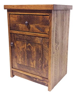 #R161 - 1 door nightstand - Old Hippy Wood Products 2415-80 Ave, Edmonton, AB