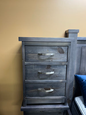 Product: R163P 3-Drawer Night Stand in Smoke Finish Regular $1331 each