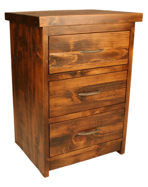 R163 3-Drawer Night Table - Old Hippy Wood Products 2415-80 Ave, Edmonton, AB