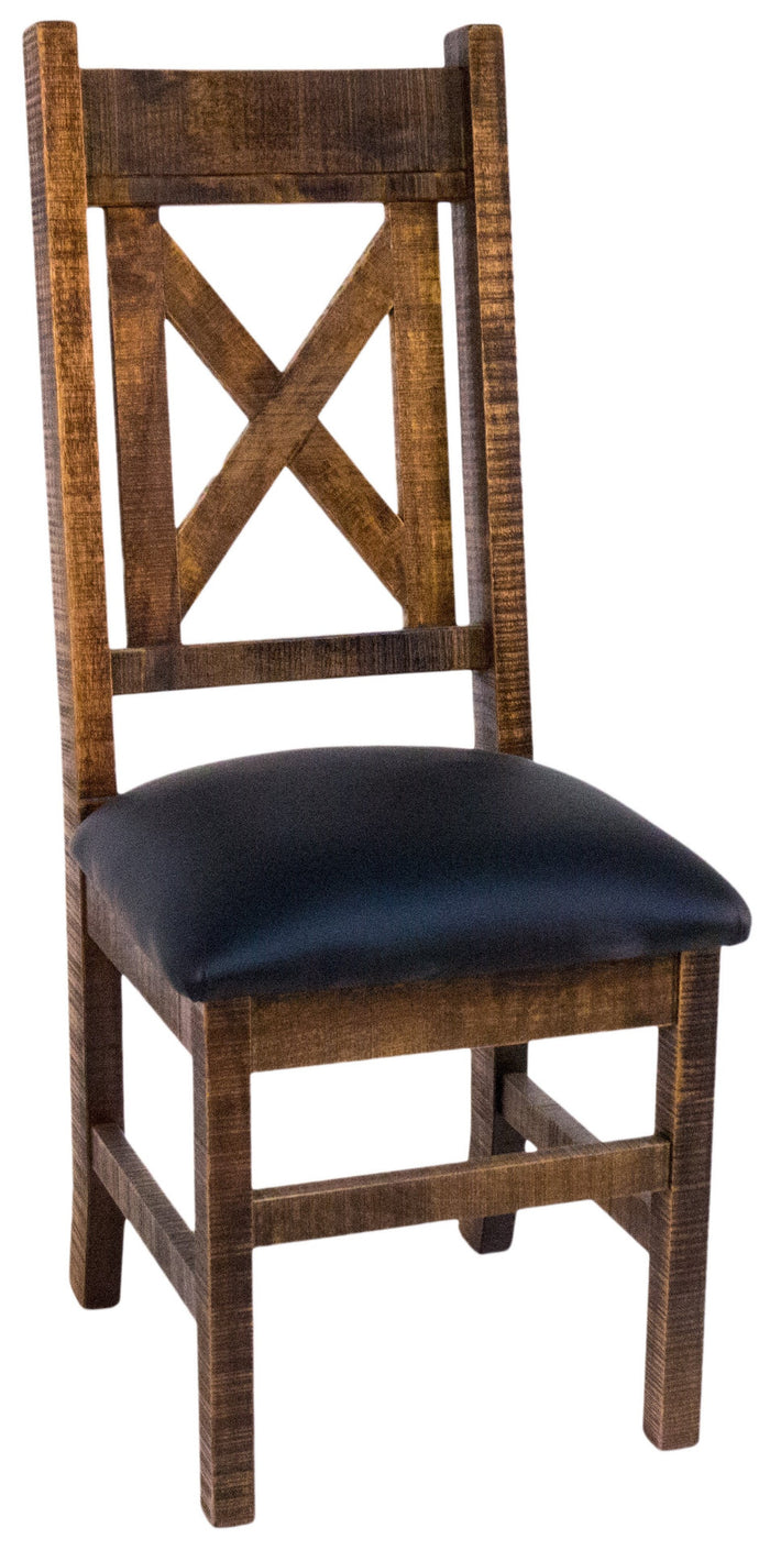 R751 Rustic X-Back Chair