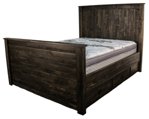 Rustic Fusion Bed - Old Hippy Wood Products 2415-80 Ave, Edmonton, AB