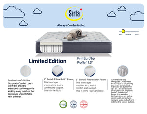 Serta Limited Edition FS 720 EuroTop Firm