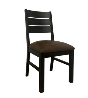 622B Modern Designer Chair - Solid Birch - True Mortise and Tenon Construction - Priced with Rustic Pine Seat
